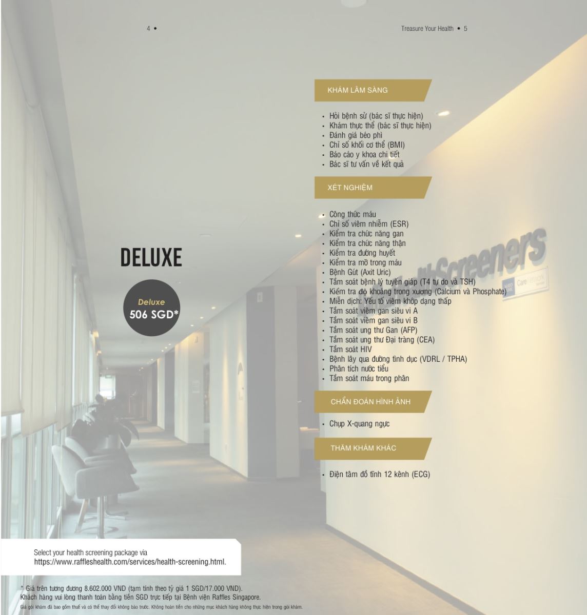 Gói tầm soát Raffles Deluxe / Raffles Deluxe Plus 4 page 3