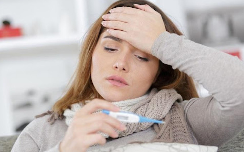 U lympho: Tìm hiểu về bệnh ung thư hạch 8 Người mắc u lympho thường bị sốt đêm (Nguồn: Internet)