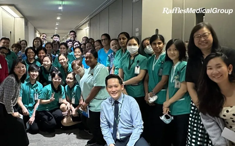 Đội ngũ y bác sĩ có chuyên môn về bệnh ung thư (Nguồn: Raffles Hospital)