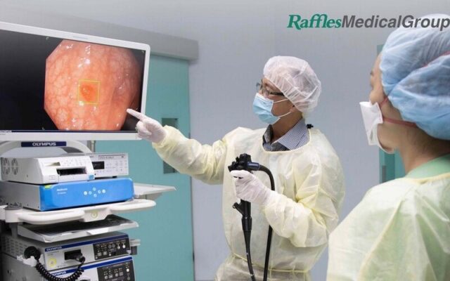 Nội soi đại tràng với Trí tuệ Nhân tạo (Nguồn: Raffles Hospital)