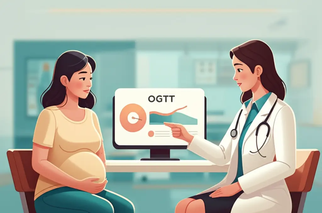 Bác sĩ giải thích kết quả xét nghiệm