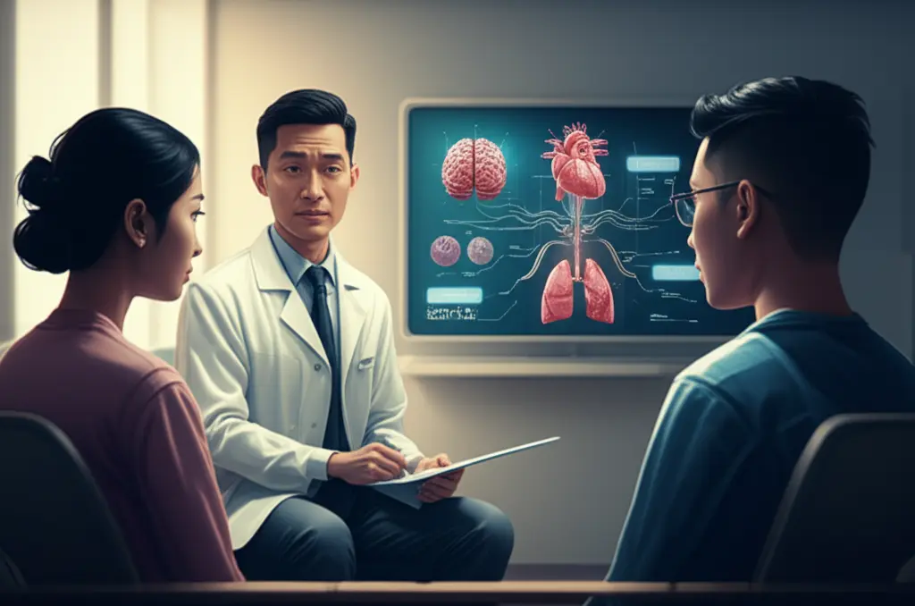 Bs giải thích về dị dạng mạch máu