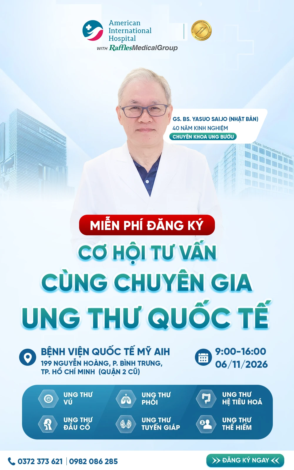 Chữa bệnh ở Singapore, Bệnh viện Raffles tại Singapore 22 raffles hospita event tu van truc tiep dong hanh cung benh nhan ung thu mobile